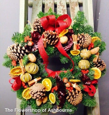 Christmas wreath workshop 28th November 2026 Afternoon   Ashbourne store