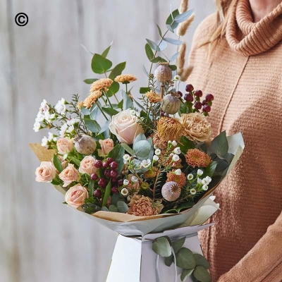 Classic Autumn trending Bouquet without Lilies