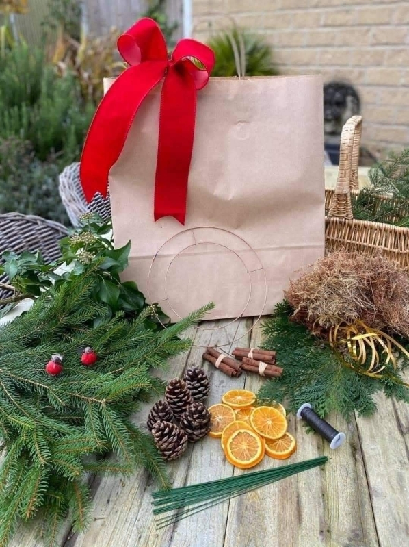 D.I.Y Christmas Door wreath Kit