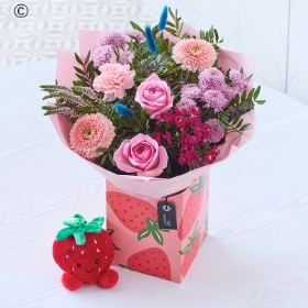 Strawberry sweetness Gift set